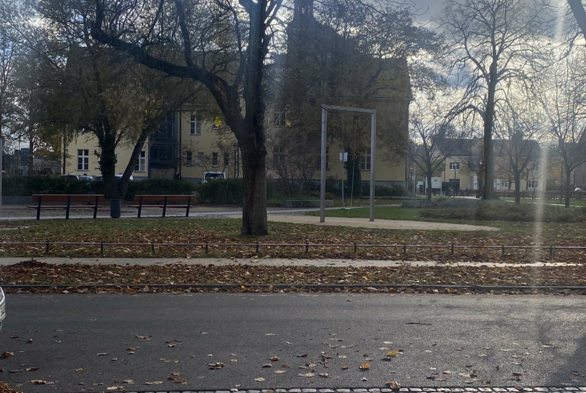 Blick auf den Platz