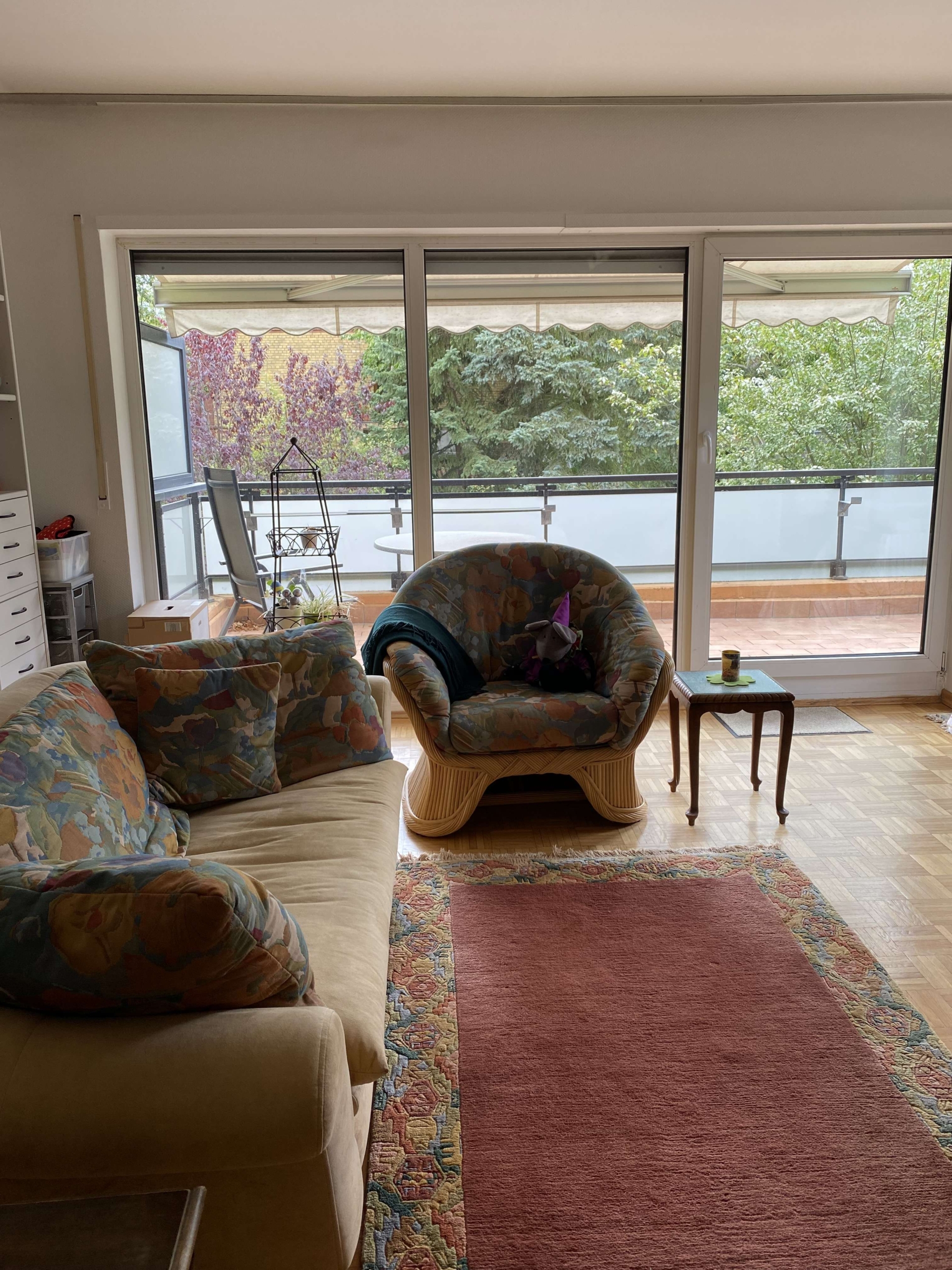 Wohnen Fensterfront, Balkon